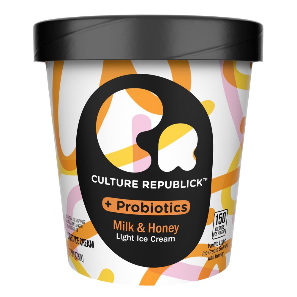 UPC 077567001696 Culture Republick Milk & Honey Ice Cream 1pt