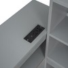 GDFStudio Oswald 4pcs Full Size Wooden Bedroom Furniture Sets with Shelves, Nightstand, Drawers and USB Ports - 4 of 4
