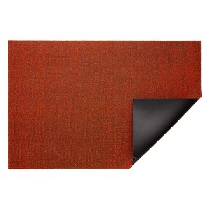 Chilewich Door Mat 18 in. W X 28 in. L Solid Vinyl, Orange - 1 of 1