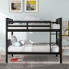 Streamdale Full over Full Bunk Bed with Ladder for Bedroom, Guest Room Furniture-Espresso - 2 of 4