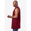 KingSize Men's Big & Tall Shrink-Less Longer-Length Lightweight Muscle Pocket Tee - 4 of 4