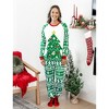 PATPAT Family Christmas Pjs Matching Sets Holiday Jammies Sleepwear Christmas Pajamas for Family Xmas Outfits with Socks - 2 of 4