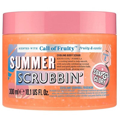 exfoliating scrub target