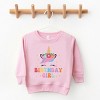 The Juniper Shop Birthday Girl Unicorn Toddler Sweatshirt - 2 of 4