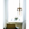 Stovall 60W Metal/Glass/Birch Wood Pendant Light - 4 of 4