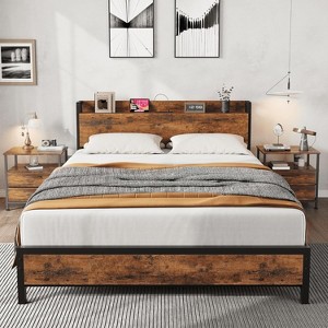 Acekool Full Bed - Charging Station & Storage Platform - 1 of 4