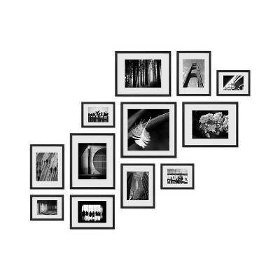Haus and Hues Sloane Gallery Frames with Real Glass and Mat