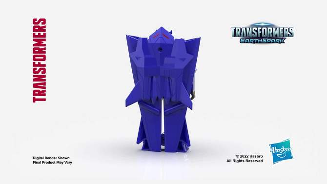 Transformers EarthSpark Soundwave 1-Step Flip Changer Action Figure, 2 of 9, play video
