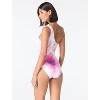 Carmen Marc Valvo Asymmetric One Shoulder One Piece - 2 of 4