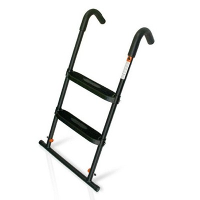 JumpSport SureStep Removable 2-Step Trampoline Safety Ladder - Easy to Attach