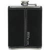 Pavilion Gift Company - The Legend - PU Leather & Stainless Steel 8 oz Flask - Portable Drinkware - 3 of 4