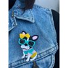 Wrapables Acrylic Fashion Brooch Pin for Sweaters, Coats, Scarves, and Bags, Fashion Doggy - 3 of 4