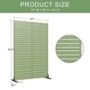 72" H Dovelina Outdoor Privacy Screen Decorative Garden Fence - 3 of 4
