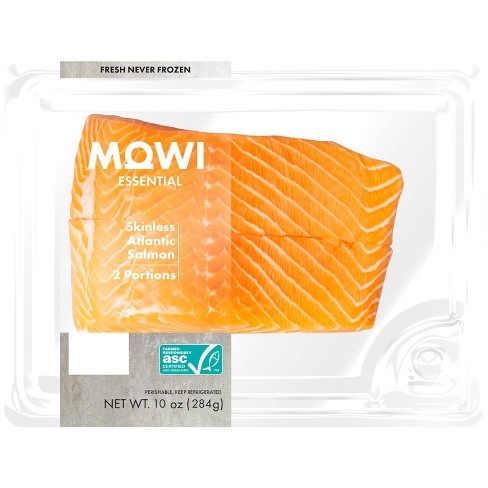 MOWI Fresh Skinless Atlantic Salmon - 2pk/10oz - image 1 of 3