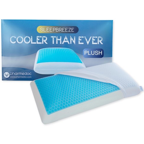 Pharmedoc Cooling Bed Pillows For Sleeping - Cooling Gel Memory ...
