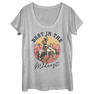 Women's Lost Gods Best in the Midwest Scoop Neck - 1 of 4
