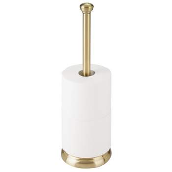 Honey-Can-Do Freestanding Toilet Paper Holder, Oil-Rubbed Bronze