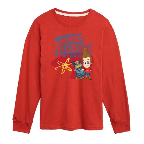 Boys' - Jimmy Neutron - Adventures of Jimmy Neutron Long Sleeve Graphic T-Shirt - image 1 of 4