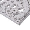 Distressed Carved Wood 2-piece Wall Decor Set - 4 of 4