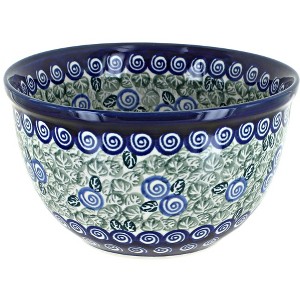 Blue Rose Polish Pottery 984 Zaklady Small Mixing Bowl - 1 of 1