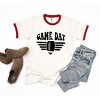 Simply Sage Market Women's Football Game Day Stripes Short Sleeve Ringer Tee - 2 of 3