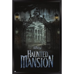 Trends International Disney Haunted Mansion - Mansion Framed Wall Poster Prints - 1 of 4