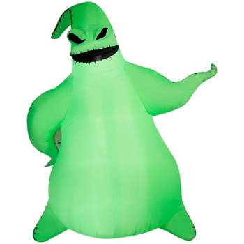 Gemmy Giant Halloween Inflatable Oogie Boogie, 10.5 ft Tall, Multi
