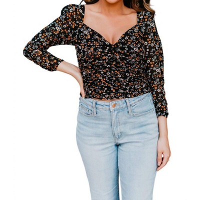 Women's 3/4 Sleeve Blossom Top - Label 86