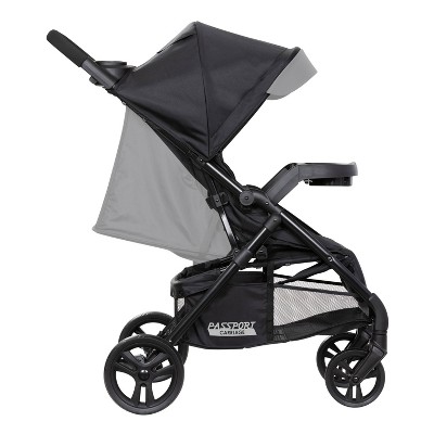 Ultra Black Comfort Cabin Bassinet Stroller with Mesh Cover