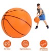 iMountek "Silent Basketball Foam Ball - High Density, Low Noise, Uncoated Indoor Training Bouncing Ball" Orange - 4 of 4