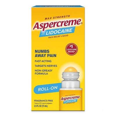 Aspercreme Lidocaine with No Mess Applicator - 2.5oz.