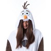 Disney Frozen Adult Olaf Kigurumi Costume Union Suit Pajama For Men Women White - image 2 of 4