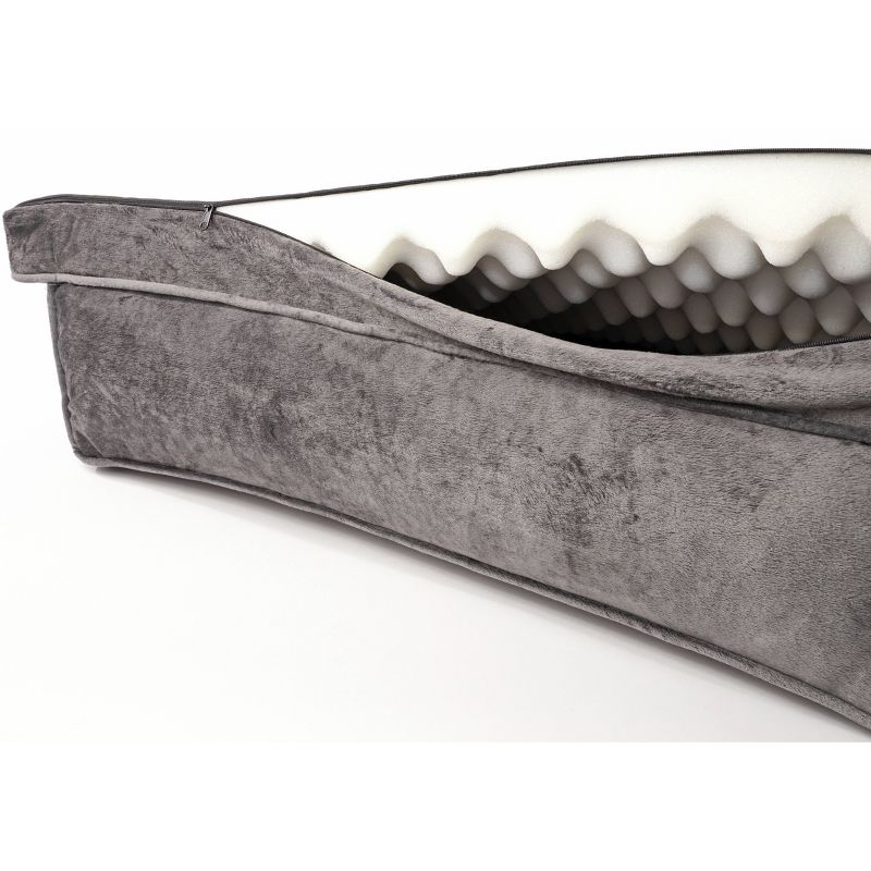 Precious Tails Modern Sofa Cat and Dog Bed - M - Gray, 5 of 8