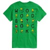Men's - Peanuts - Woodstock Grid Short Sleeve Graphic T-Shirt - 2 of 4