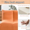 VYNXARIA Fireside chair,Large bean bag chair for adults,Lazy floor sofa for home,Playing bean bag chair,high resillence sponge - 4 of 4