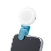 Insten Video Conference Lighting Kit, LED Mini Ring Lights Clip on (Small, Thumb Size Clip) for Phone & Tablet, Dimmable, Button Control - 2 of 4