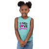 The Juniper Shop Live Love Gymnastics Toddler Tank - 2 of 4