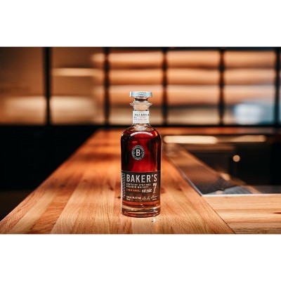 Baker's Bourbon 7yr Kentucky Straight Bourbon Whiskey - 750ml Bottle