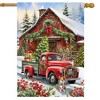 Briarwood Lane House Flag 40x28 For Outdoor Country Christmas For Christmas House Flag - 2 of 4