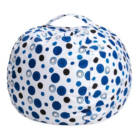 Waterproof Stuffed Animal Storage/Toy Bean Bag Solid Color Oxford Chair  Cover Large Beanbag(filling is not included)