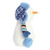 Aurora Medium White Holiday Land of Lils 8.5" Aspen Snowman Festive Stuffed Animal - 3 of 4