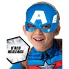 HalloweenCostumes.com Boys Captain America Steve Rogers Value Costume | Kids Superhero Costume for Halloween, Cosplay, and Themed Events - 2 of 4