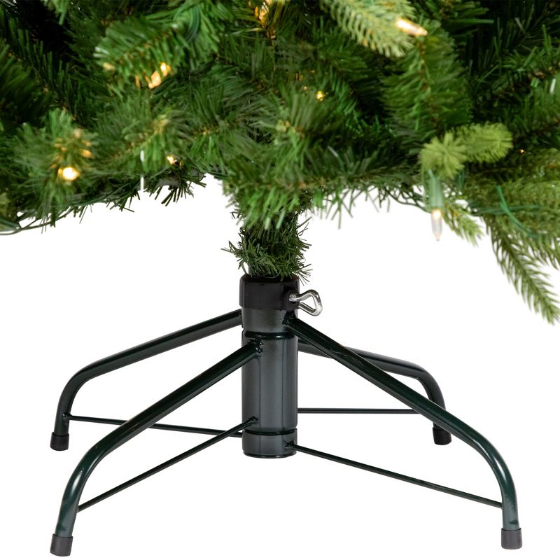Northlight Real Touch™️ Pre-Lit Washington Frasier Fir Multi-Function Slim Christmas Tree - 7.5' - Dual Color LED Lights, 6 of 11