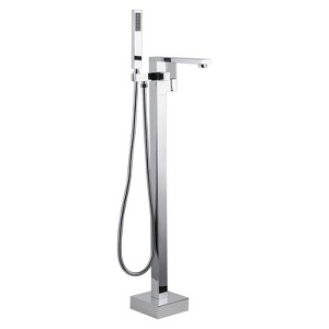 WOWOW Single-Handle Freestanding Tub Faucet with Hand Shower - 1 of 4