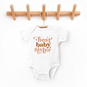 The Juniper Shop Best Baby Sister Baby Bodysuit - 1 of 2