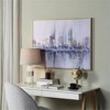 Carolina Living Cityscape Abstract Wall Art - Gold Frame - Medium - 3 of 4