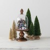 Sullivans Set of 2 Decorative Accent Trees with Snow 14.5"H & 9"H Gold - 2 of 4