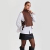 Women's Side-Tie Sweater Knit Vest - A New Day™ Brown - 4 of 4
