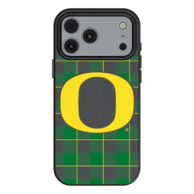 NCAA Big Ten Universities Plaid MagSafe Compatible Cell Phone Case for Apple iPhone 17 Series