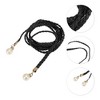 Unique Bargains Pearl Braiding Woven Rope Belt 1 Pc - 4 of 4
